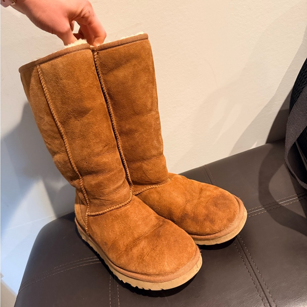 UGG Tan Sheepskin Boots